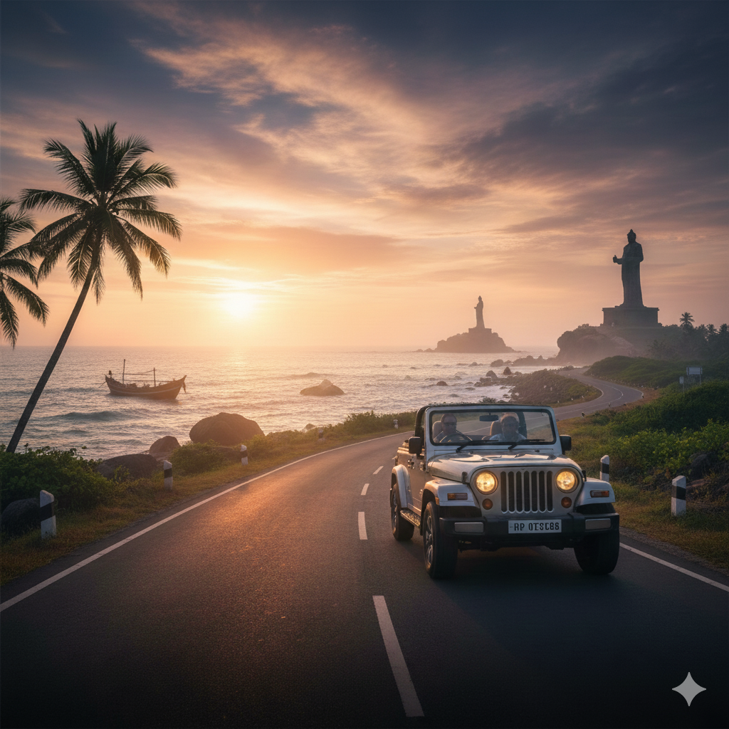 TRIVANDRUM LOCAL AND KANYAKUMARI Kerala tour package by Kattiparambil Holidays