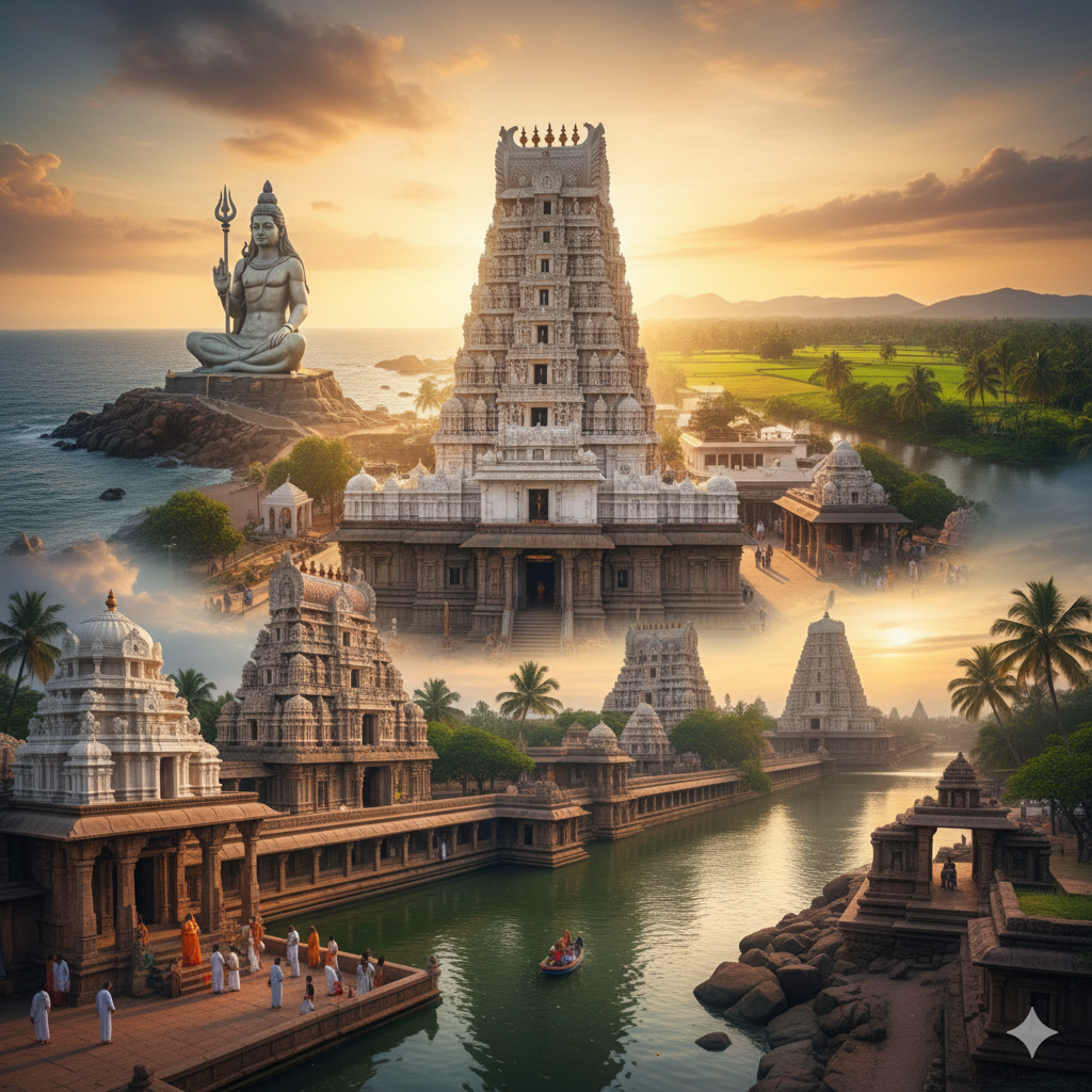 Temple Package in Trivandrum Kerala tour package by Kattiparambil Holidays